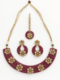 Ruby Bloom Jewellery Set