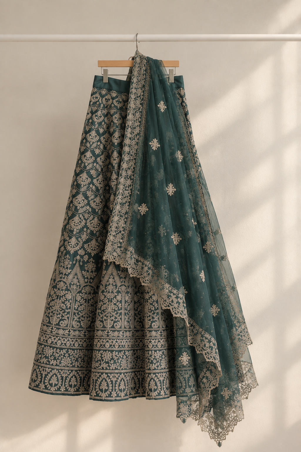 Emerald Heritage Lehenga Set