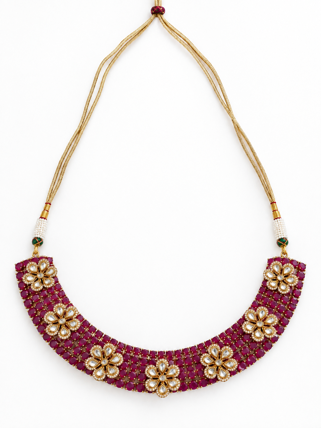 Ruby Bloom Jewellery Set