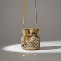 Crystal Bloom Potli Bag