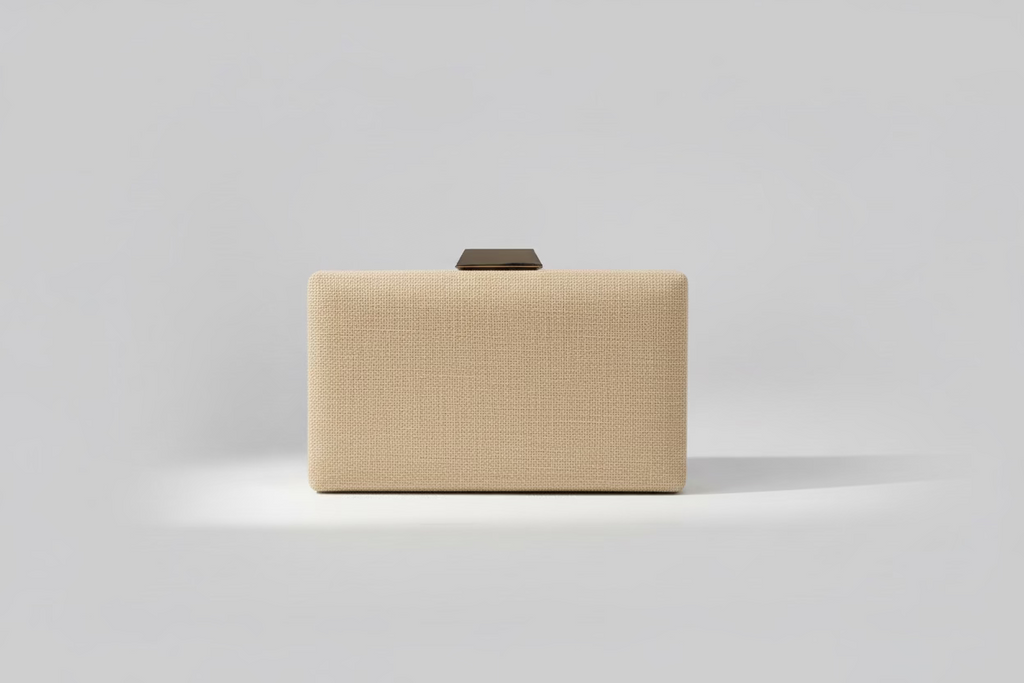 Shimmer Shell Clutch